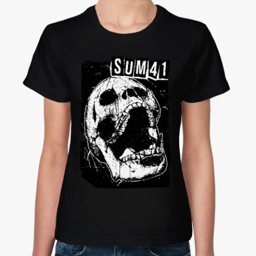 Женская футболка Sum 41