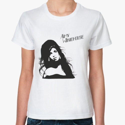 Классическая футболка Amy Winehouse