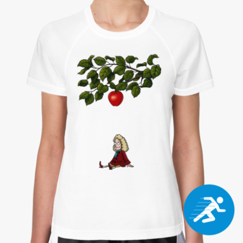 Женская спортивная футболка Sir Isaac Newton