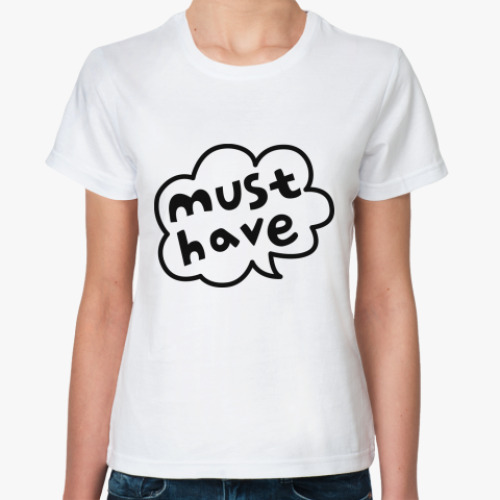 Классическая футболка MUST HAVE