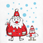 Дед Мороз и пингвин