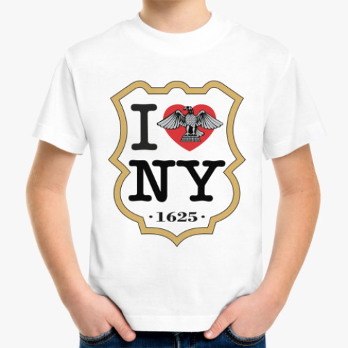 Детская футболка I Love New York