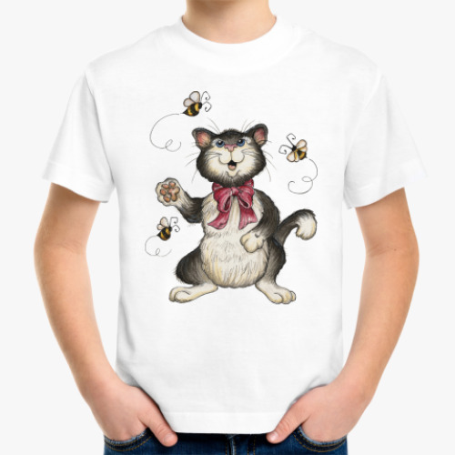 Детская футболка Охота на пчёл