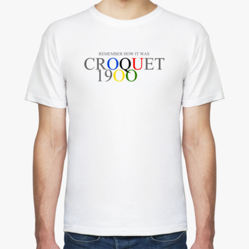 Футболка Croquet at the 1900 Olympics