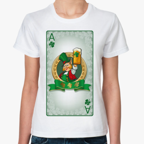 Классическая футболка  St.Patrick's Ace