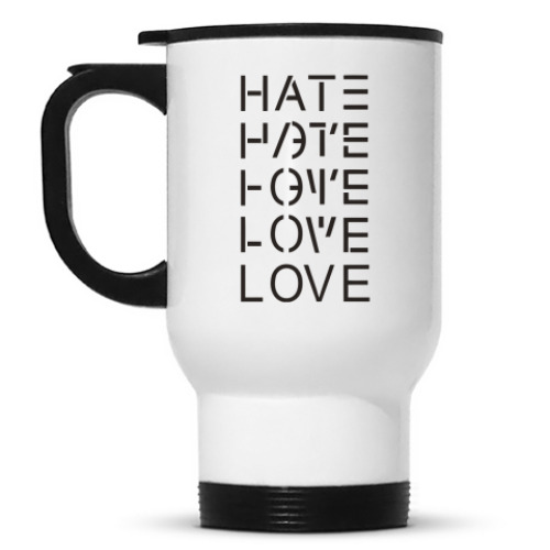 Кружка-термос Hate/Love