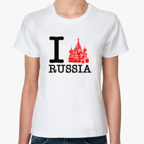 Классическая футболка Russia