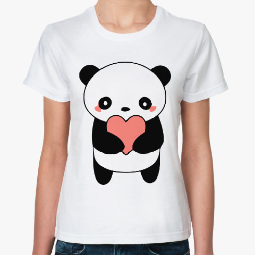 Классическая футболка Панда