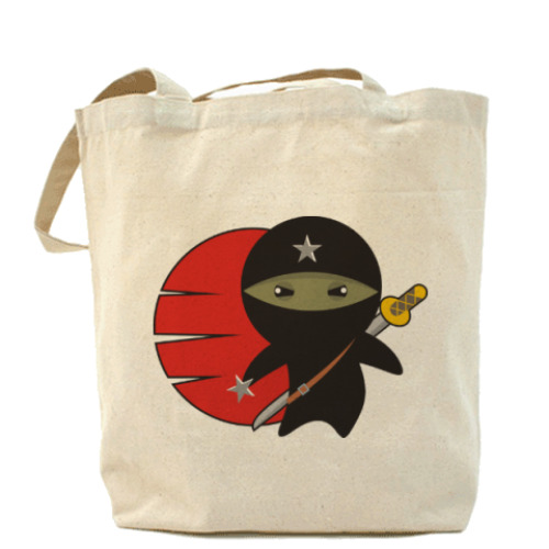 Сумка шоппер Ниндзя Ninja Japan Япония