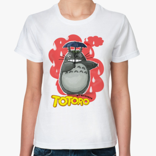 Классическая футболка  Тоторо 3