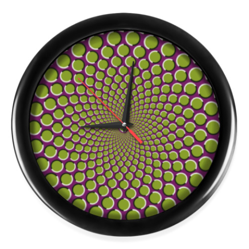 Настенные часы Оптическая иллюзия