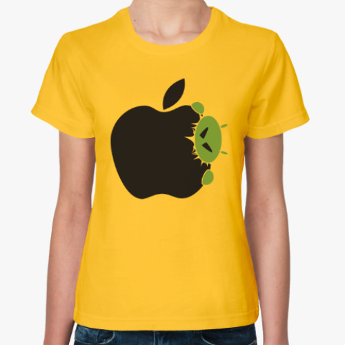 Женская футболка Голодный андроид