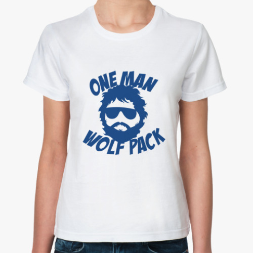 Классическая футболка Wolfpack. Человек-волчья стая.