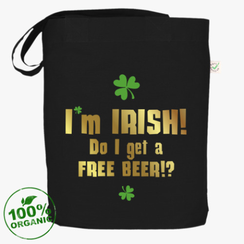 Сумка шоппер I'm Irish