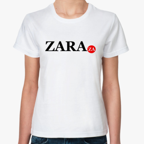Классическая футболка zara za