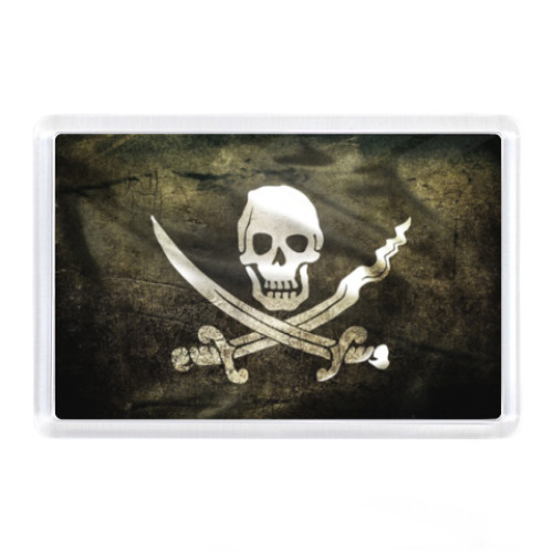 Магнит Пиратский флаг