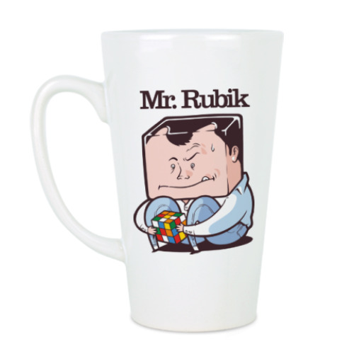 Чашка Латте Mr. Rubik | Кубик Рубика