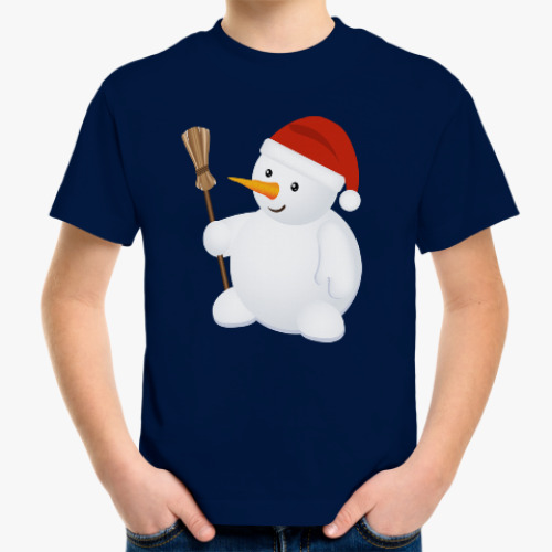 Детская футболка Снеговик