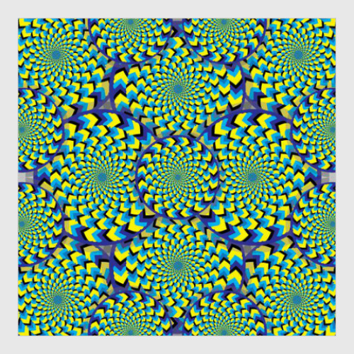 Постер Оптическая иллюзия