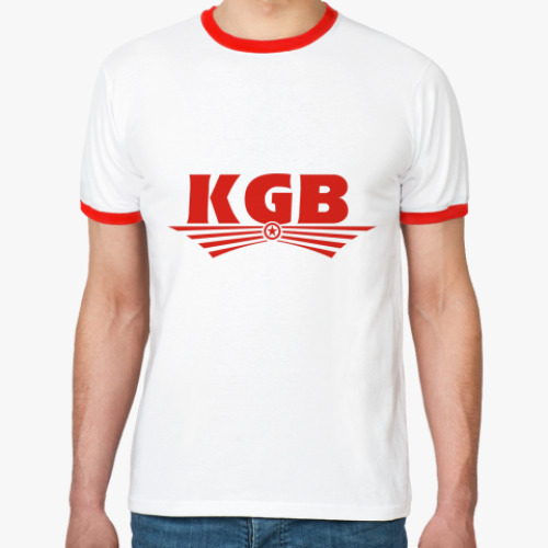 Футболка Ringer-T KGB