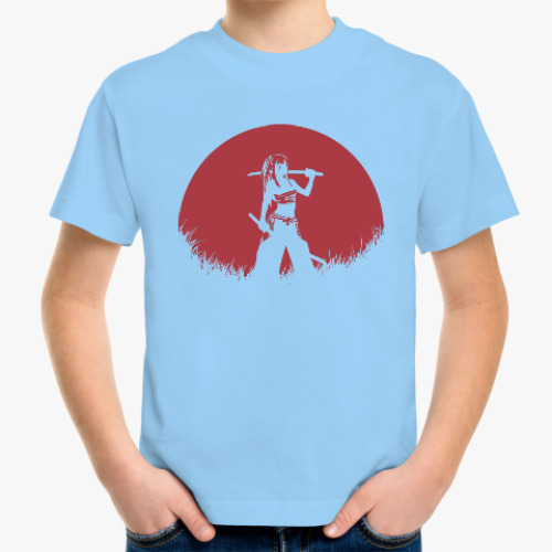 Детская футболка Аниме самурай