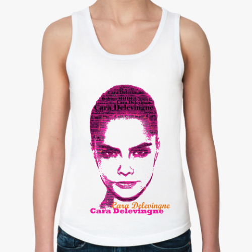 Женская майка Cara Delevingne/Кара Делевинь