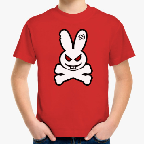 Детская футболка Пиратский кролик