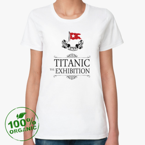Женская футболка из органик-хлопка Titanic-Exhibition