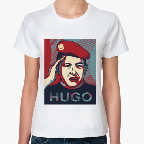 Классическая футболка Хуго Чавес