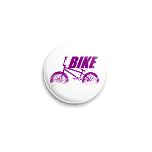 Значок 25мм Bike