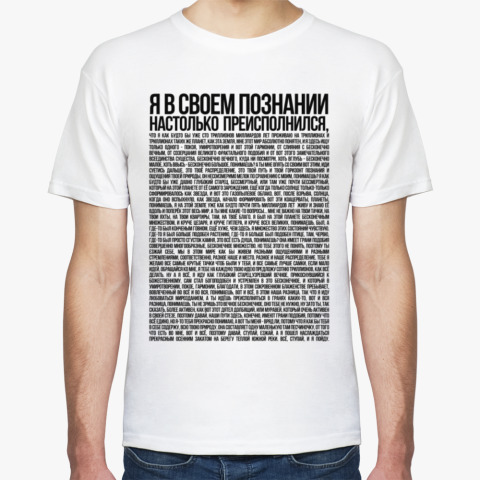 Futbolka Idushij K Reke Preispolnilsya V Soznanii Kupit Na Printdirect Ru 8528453 25