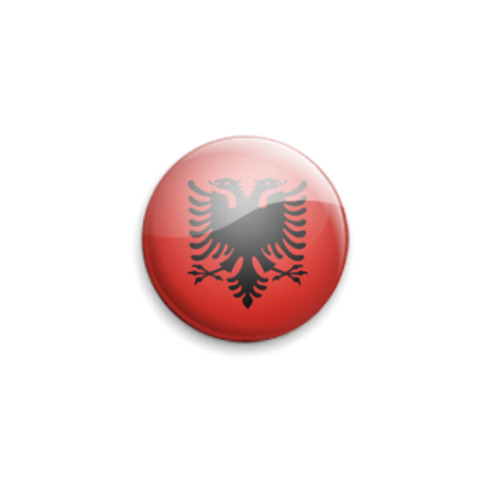 Значок 25мм Albania