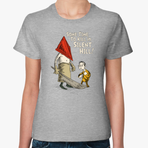 Женская футболка Silent Hill Pyramid Head