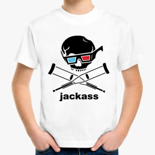 Детская футболка  Jackass 3d