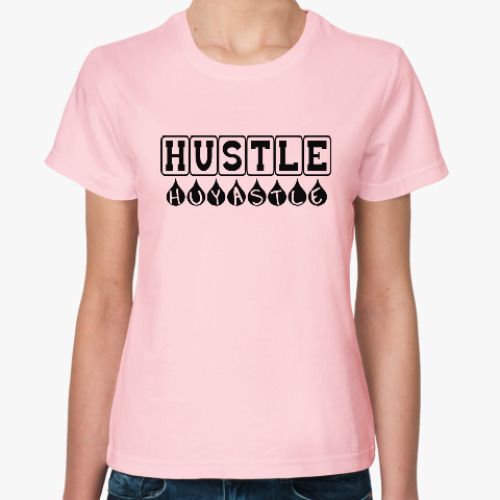 Женская футболка Hustle