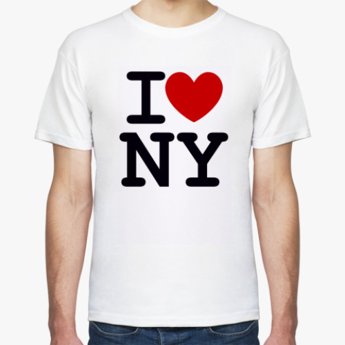 Футболка Я люблю NY
