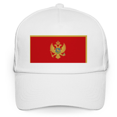 Кепка бейсболка Флаг Черногория