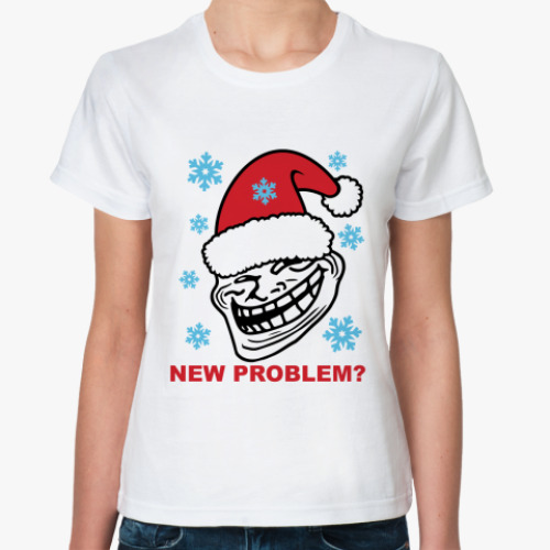 Классическая футболка Trollface