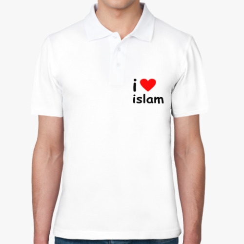 Рубашка поло Я люблю ислам!