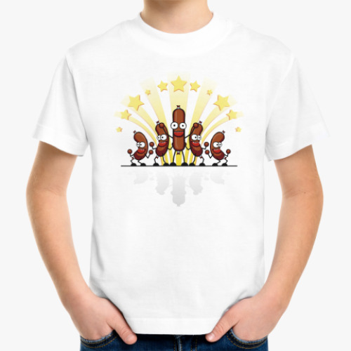 Детская футболка Колбасё