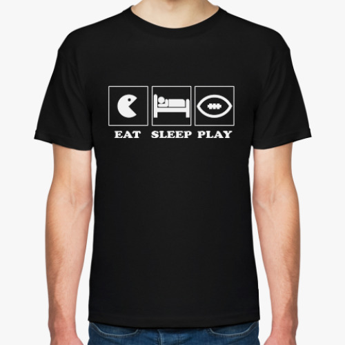 Футболка EAT SLEEP FOOTBALL