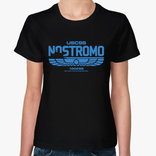 Женская футболка Чужой. Nostromo