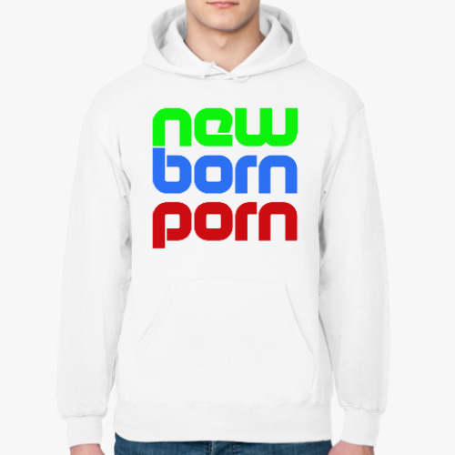 Толстовка худи New Born Porn