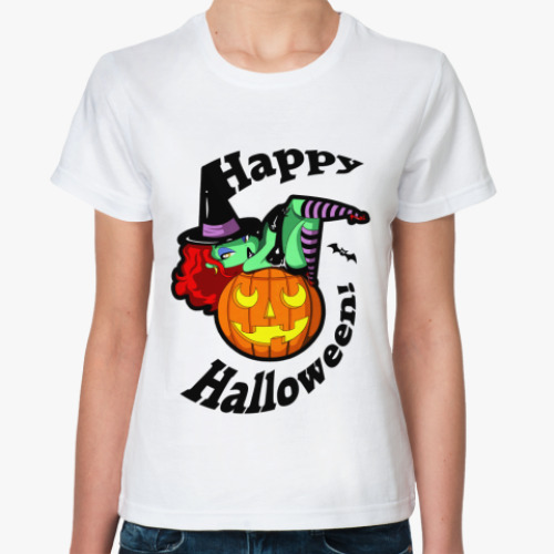 Классическая футболка Halloween Жен