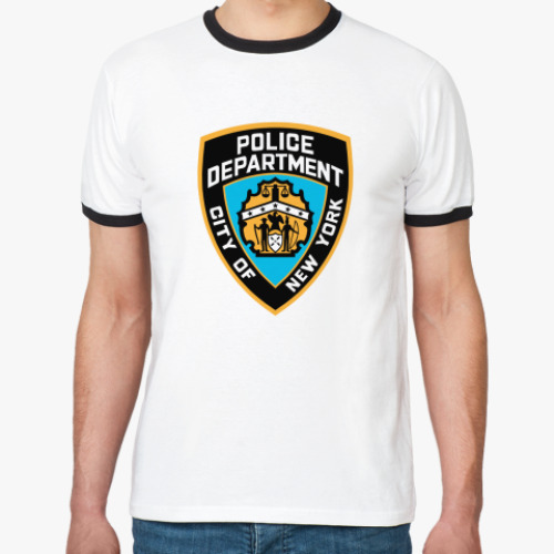 Футболка Ringer-T Police