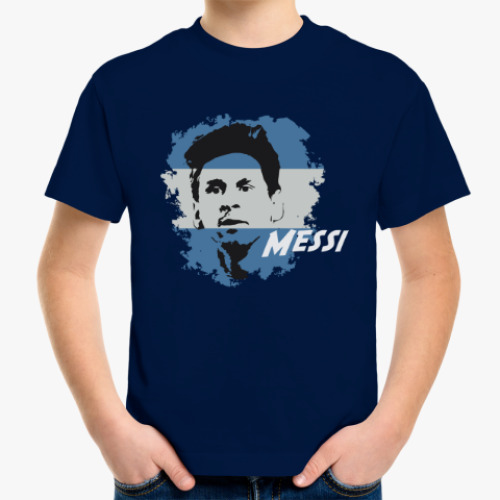 Детская футболка Месси