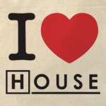 I heart House Холщовая сумка