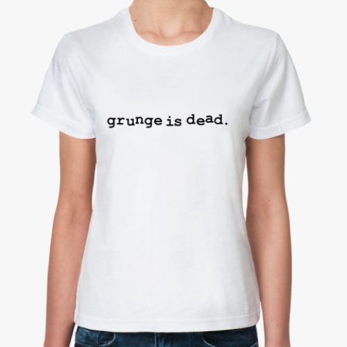 Классическая футболка Kurt Cobain - grunge