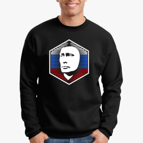 Свитшот  с Путиным Москва