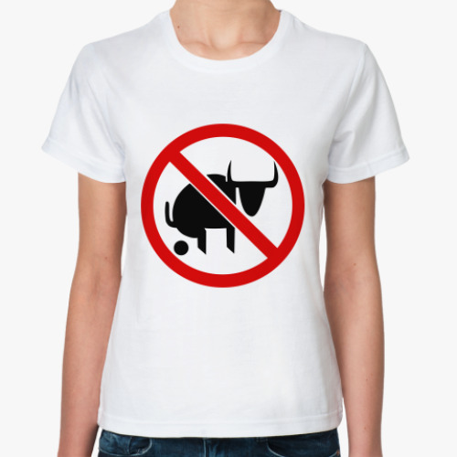 Классическая футболка  футболка Bull